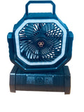Portable Camping Fan F6 – 20000mAh Rechargeable with LED Light & Hook