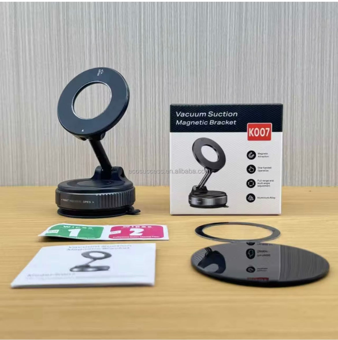 K007 Vacuum Suction Magnetic Phone Bracket - Car Phone Holder